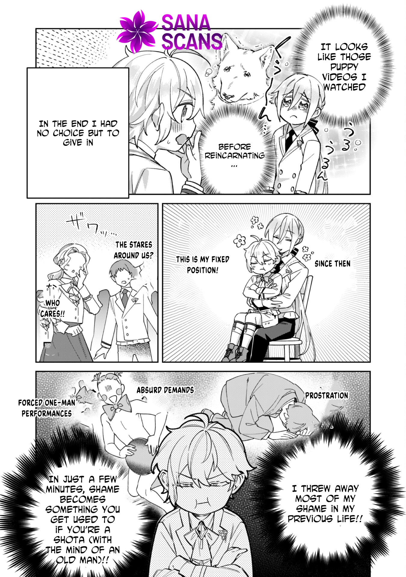 The Third Son of the Haiburuku Family is a Little Devil Shota Chapter 6 Page 10